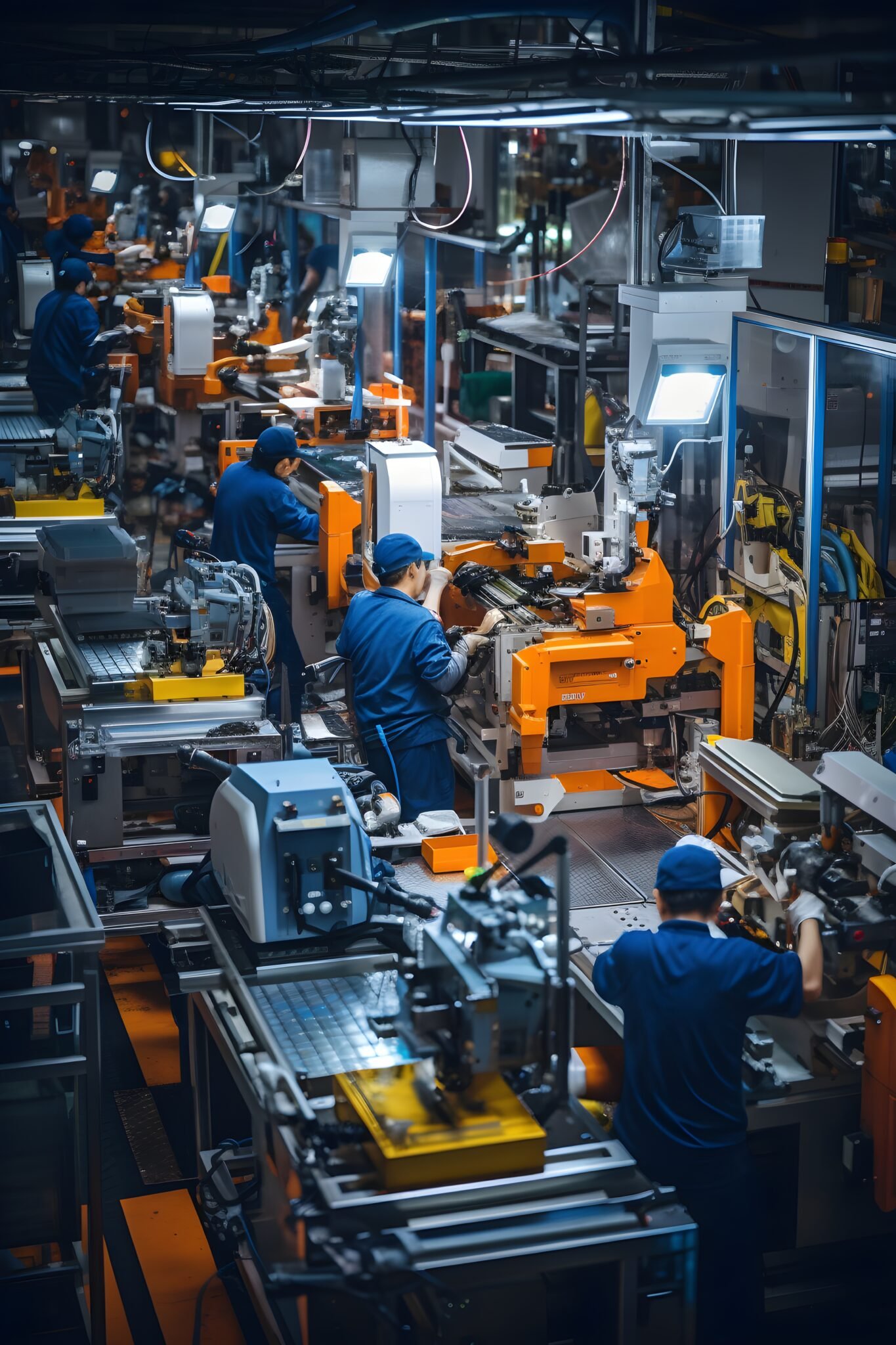 Manufacturing factory floor