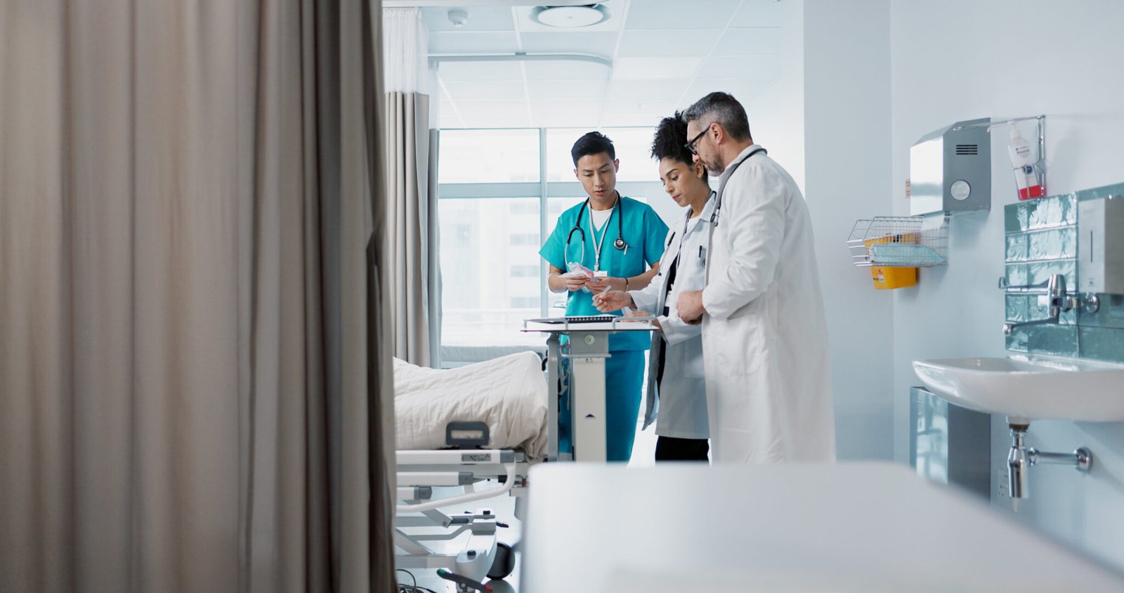 Hospital corridor