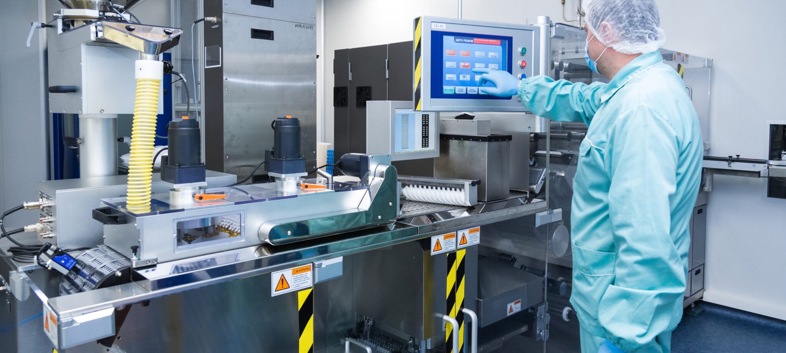 Pharma packaging line